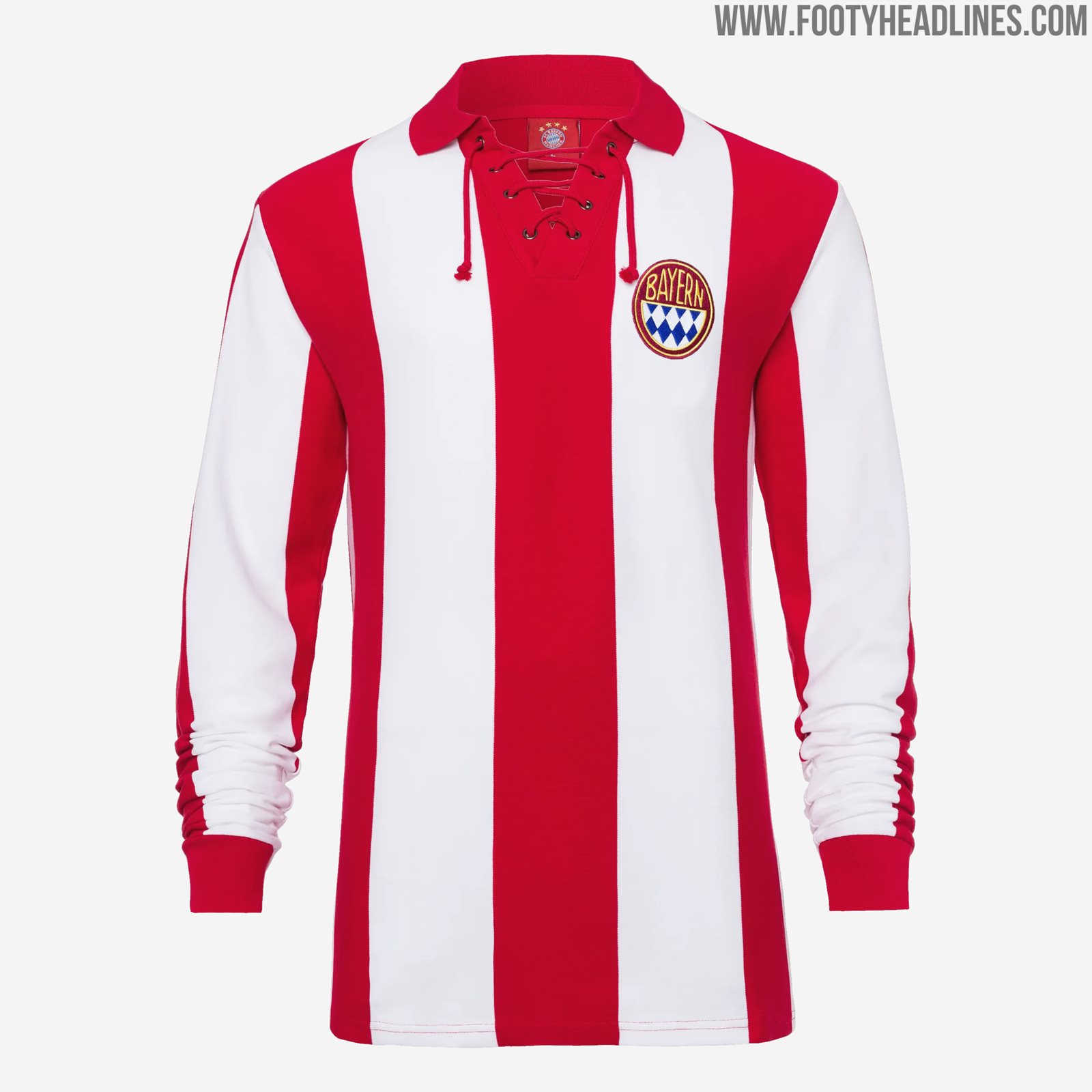 Classy FC Bayern M nchen Retro Shirt 1928 Released Footy Headlines